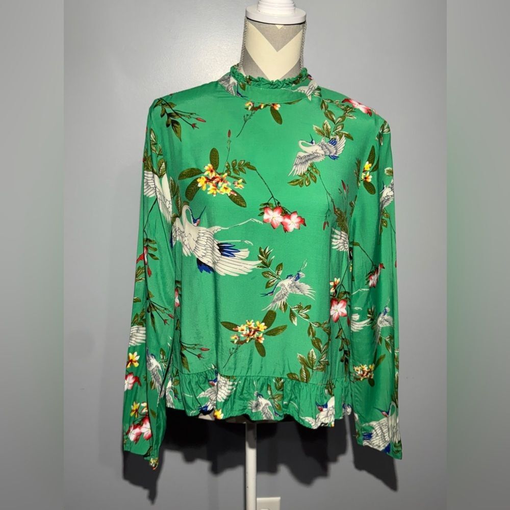Code X Mode Flower‎ Blouse